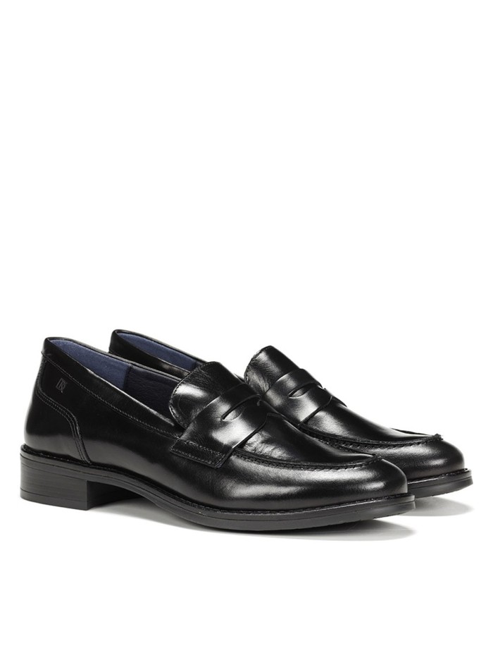 MOCASINES CLASICOS MUJER DORKING HARVARD 8342 NEGRO