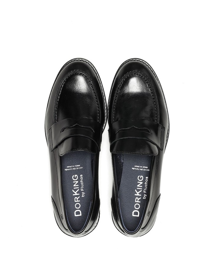 MOCASINES CLASICOS MUJER DORKING HARVARD 8342 NEGRO