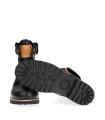 BOTAS DE PIEL CON FORRO INTERIOR DE PELO PANAMA JACK IGLOO TRAV B2 NEGRO