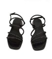 SANDALIAS BRILLANTES WONDERS ZAIDA BT8901 NEGRO